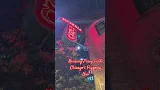 Kainang Pinoy Tries Chicago-Style Deep Dish Pizza at Pizzeria Uno 🍕 | Chicago Food Trip