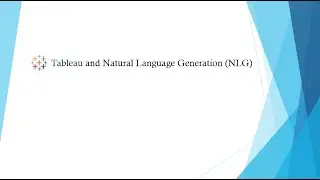 How to use Tableau's Natural Language Generation (NLG) Extension - Dynamic Commentary