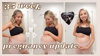 35 WEEK PREGNANCY UPDATE! - Healthy Vegan Plant based Pregnancy