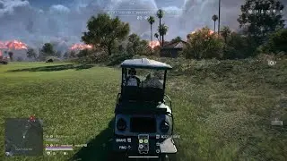 Military golf cart