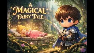 The Sleeping Princess 🌙 | A Magical Forest Fairy Tale | 3D Anime Chibi Adventure