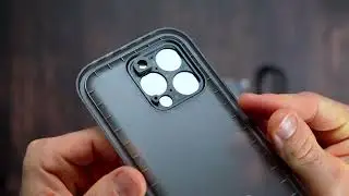 iPhone 14 sz&eacute;ri&aacute;ra Tech-Protect Shellbox IP68 v&iacute;z&aacute;ll&oacute; tok fekete