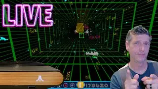 Retr0Rob Live: Super Star Shooter 16 on New Atari VCS!