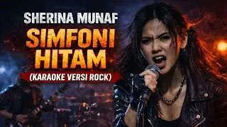 KARAOKE VERSI ROCK | SIMFONI HITAM - SHERINA MUNAF