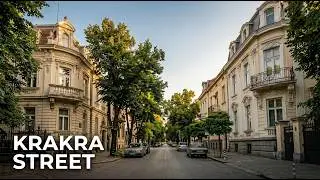 Street Walks | Sofia | Krakra street | No Talking | 4K