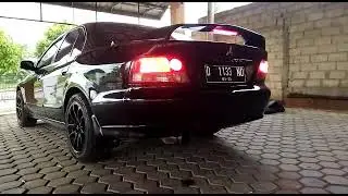 Rep. HKS Jasma Large sound on Mitsubishi Galant ST
