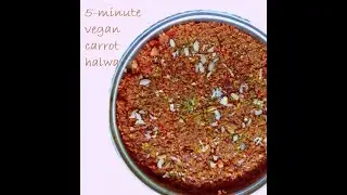 Gajar Ka Halwa Vegan Recipe Without Milk| Easy Carrot Halwa With Jaggery by Ravneet Bhalla
