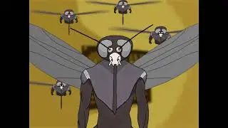 The mosquitoes attack the Giant to distract it...