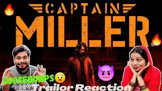 CAPTAIN MILLER - trailer REACTION | Dhanush | Shivarajkumar | Sundeep kishan | ReactionsByAshranju