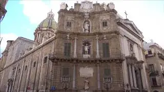 Quattro Canti, Palermo, Sicily, Italy, Europe