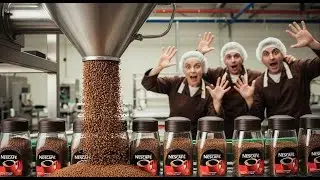Inside the Factory: How Instant Coffee is Made | Full Step-by-Step Production Process
