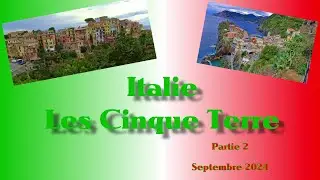 Balades et découvertes - Italie- Cinque terre -partie 2 - 09/24 - studio Num'Eric -