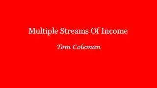 Multiple Streams of Income
