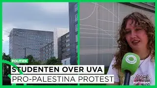 Students on pro-Palestine protests in Amsterdam | POLITICS