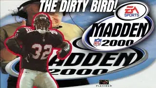 Madden 2000 PlayStation Gameplay - Jamal Anderson Doin' The Dirty Bird!