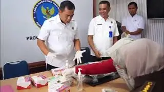 BNNP Bengkulu Musnahkan Ratusan Gram Ganja