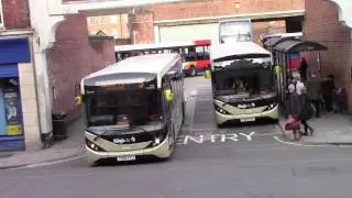 Buses in Winchester Janurary 2016