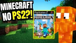 Jogando Minecraft de PS2    beta KKKK