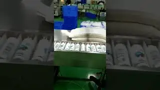 AILE Automatic Cosmetic Medical Bottle Paper Box Cartoning Machine(In customer factory)