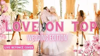 SURPRISE WEDDING PERFORMANCE - Love On Top | Cover by Heather Traska feat. Cole Jenkins