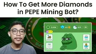 How To Get More Diamond in PEPE Mining Telegram Bot