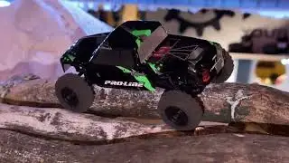 1/30 Baja Pro X Front/Rear Mounted Chrome Beast Tires / Axial SCX30