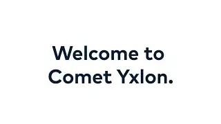 Welcome to Comet Yxlon