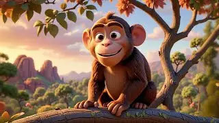 Max Monkey Swings High | Jungle Swing Song for Kids | Nursery Rhymes and Toddler Action Songs