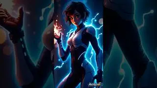 Pixel Power Girl 🆕 Klingai Viral Ai Trends 2025✅RTX HDR