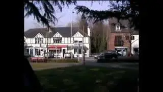 Verwood Dorset UK , Ferrets Green in the centre of the village in early March 2013