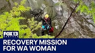 Recovery mission for woman who fell into Pierce County river
