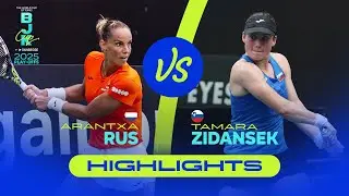Arantxa Rus (NED) vs Tamara Zidansek (SVN) | 2025 Billie Jean King Cup Play-offs | Match Highlights