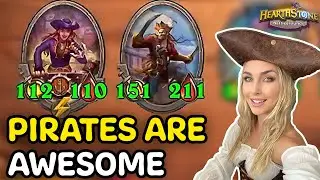 Forcing Pirates is FUN - Hearthstone Battlegrounds
