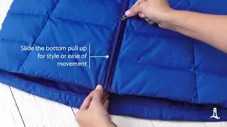 Winter Coats &ndash; How to Work a Two-Way Zipper | Lands' End