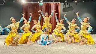 Traditional Thai dance by Delsy and MISB students @ Thailand Cultural center