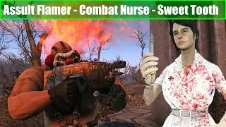Fallout 4 Mods Assault Flamer - Combat Nurse - Sweet Tooth