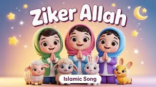 ZIKAR Allah | Sleep My Little Star| La ilaha illallah | @Cocorhymesandtales