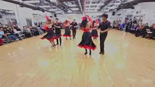 Intermediate Bachata Team at the Ballroom of Reno School of Dance