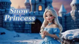 New Snow princess story  in urdu //princess stories// برف کی شہزادی //disney princess#funviral#video