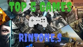 BEST  TOP 5 GAMES Ringtones With Download link