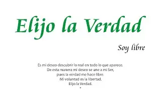 Sesión de enfoque · Elijo la Verdad