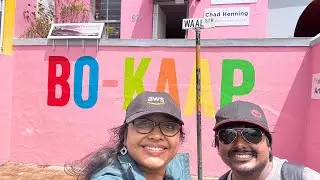 Impressions of BO KAAP and CAPE MALAY FOOD in CAPE TOWN | Indian Tourists in South Africa