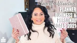 2021 LAW OF ATTRACTION PLANNER First Impressions + Business vs Personal GOALS