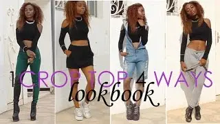 SUMMER TO FALL 2014 LOOKBOOK | 1 Crop Top, 4 Ways