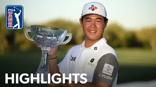 Tom Kim shoots 5-under 66 | Round 4 | Shriners | 2022