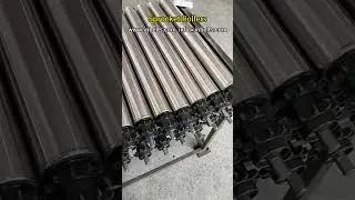 Sprocket Conveyor Roller for Heavy Duty Conveying #conveyormachine#conveyorroller