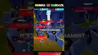 🇮🇳INDIA VS  BRAZIL 🇧🇷 Free Fire Esports Last Zone Fight | #esports  #freefirehighlights #freefire