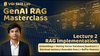 GenAI : RAG Series Implementation - 2 (Embeddings + Setting VectorDB + Memory )  @vgiskill | LEC - 6
