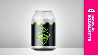 Adobe Illustrator // Soda can