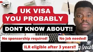 UK VISA YOU PROBABLY DO NOT KNOW ABOUT | NO SPONSORSHIP OR JOB OFFERS NEEDED!!